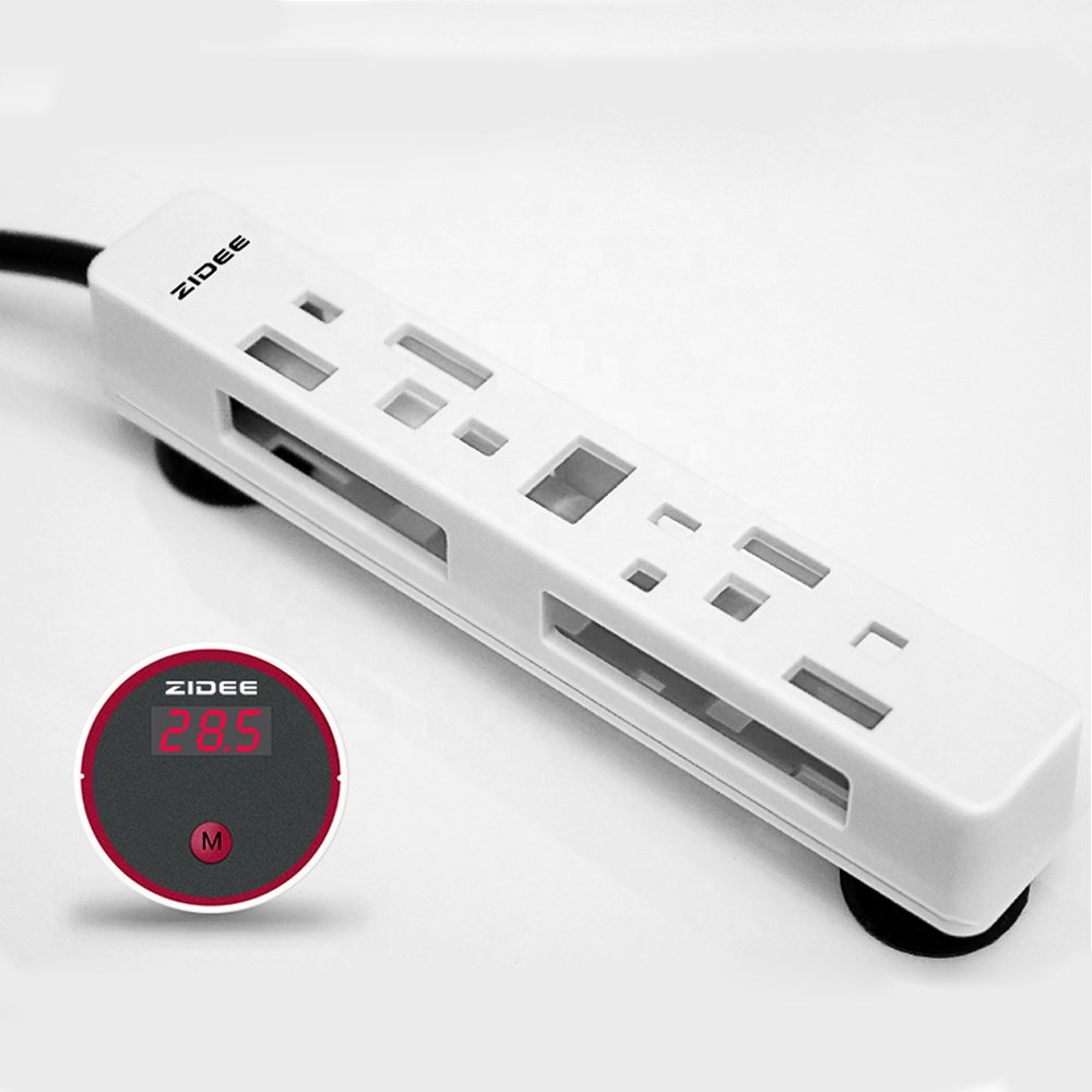 2108-ZK 50W 100W 150W 300W 500W 800W 1000W digital submersible water fish tank heating rod quartz glass aquarium heater