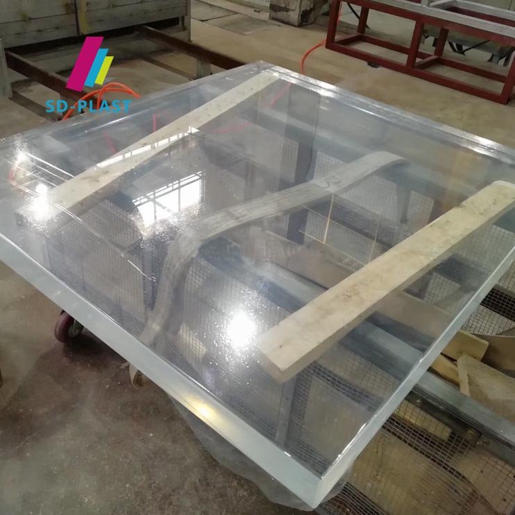 20-800mm Thickness clear home acrylic sheet for big fish tank aquarium