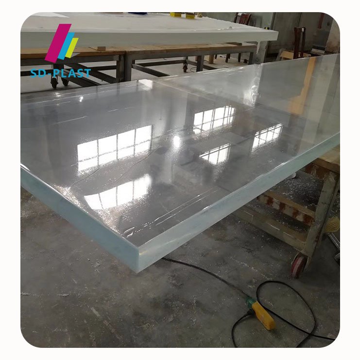 20-800mm Thickness clear home acrylic sheet for big fish tank aquarium