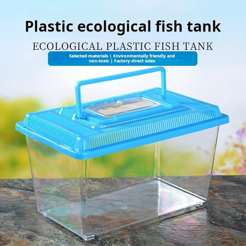 Hot Selling Transparent Plastic Aquariums Different Styles for Goldfish and Pet Turtle Equipment for Water Use