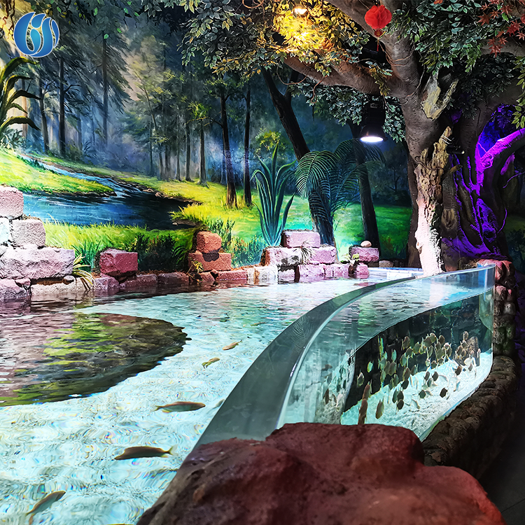 Lesheng New Style Acrylic Big Fish Tanks, Factory Direct Custom Acrylic Aquariums Manufacturers*
