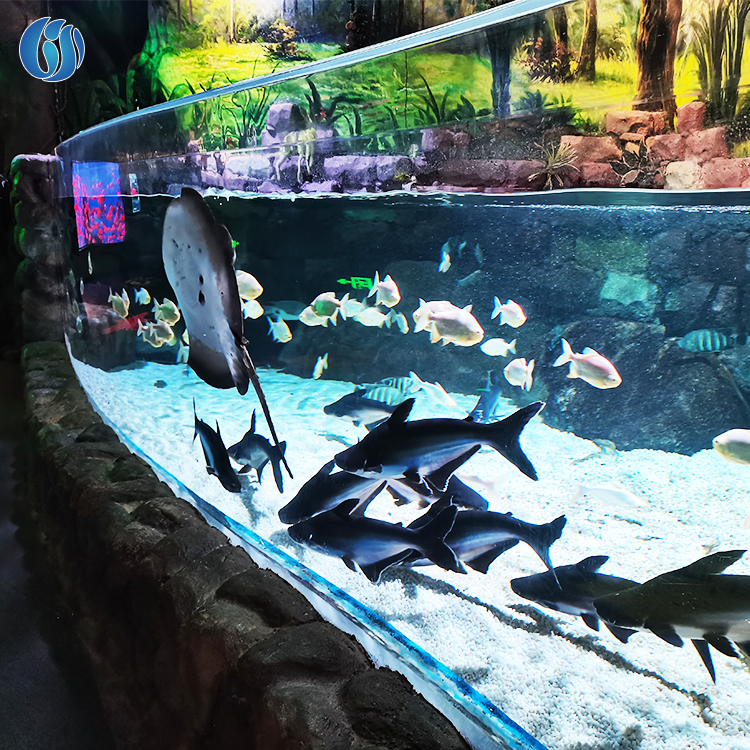 Lesheng New Style Acrylic Big Fish Tanks, Factory Direct Custom Acrylic Aquariums Manufacturers*