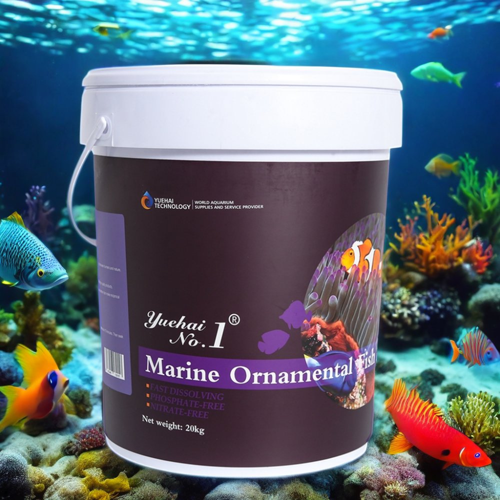 Marine MINI Saltwater aquariums accessories Fish Tank For Home Suppliers 20KG 25kg Marine Fish Sea Salt