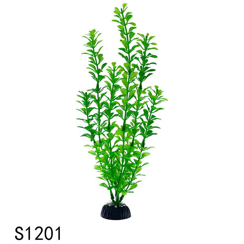 Plants Aquarium Plant Holder Fish Decorations & Ornaments Large Aquarium Plastic with Resin 30cm