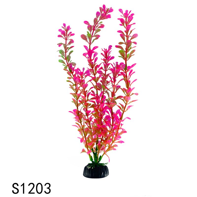 Plants Aquarium Plant Holder Fish Decorations & Ornaments Large Aquarium Plastic with Resin 30cm