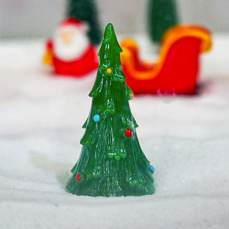 Price Advantage Various Models Customized Santa Claus Elk Christmas Decoration Resin Fish Tank Aquarium Ornaments