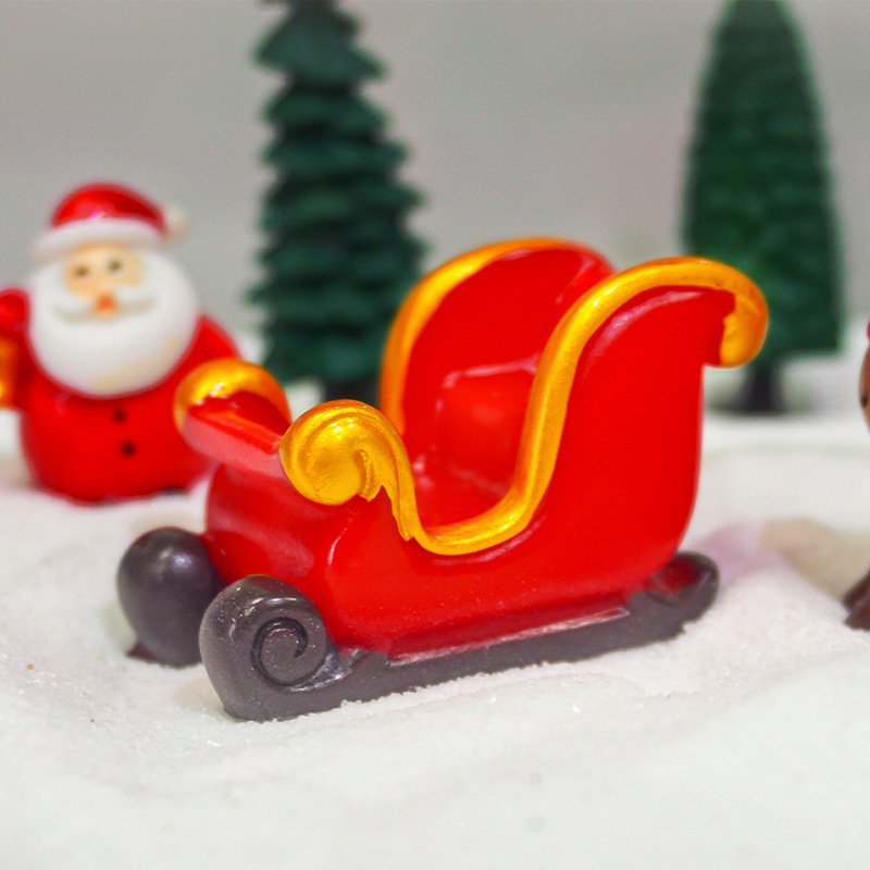 Price Advantage Various Models Customized Santa Claus Elk Christmas Decoration Resin Fish Tank Aquarium Ornaments