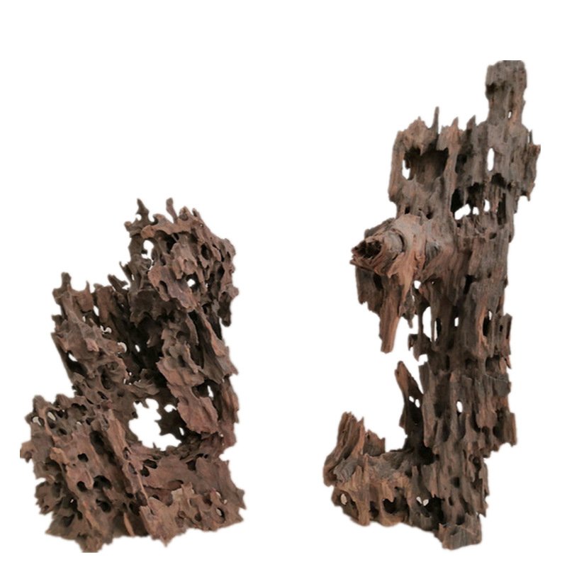 Home Fish Tank Aquarium For Home Decoration Driftwood And Glass Bowl