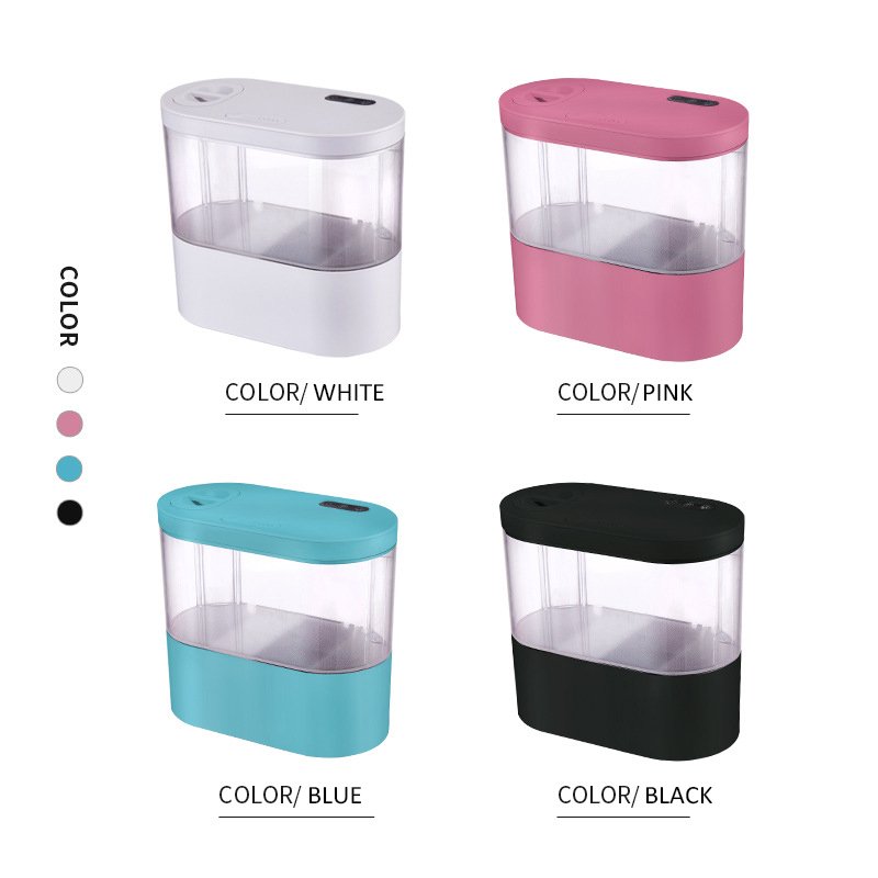 Mini Fish Tank Desktop Aquarium with Switch Button LED and Automatic Circulation System