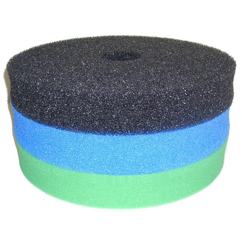 Customized Water Aquarium 10-80PPI Reticulated Polyurethane Filter Foam/Sponge for water filtration