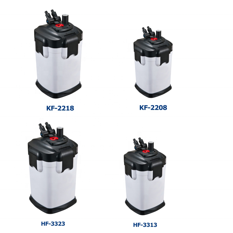 HOPAR KF-2208/KF-2218/HF-3313/HF-3323 - CE APPROVED AND PATENTED AQUARIUM EXTERNAL FILTER