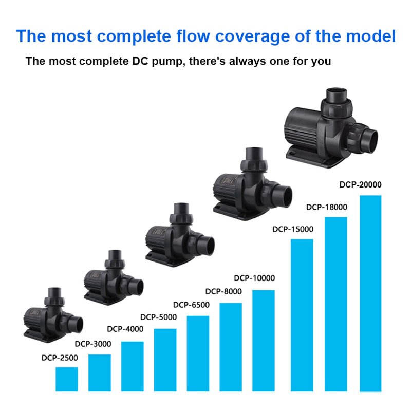 Jebao Jecod DCP DCS DCT 1200 2000 25000 3000 3500 4000 5000 6500 8000 10000 15000 18000 20000 Controller Frequency Water pump