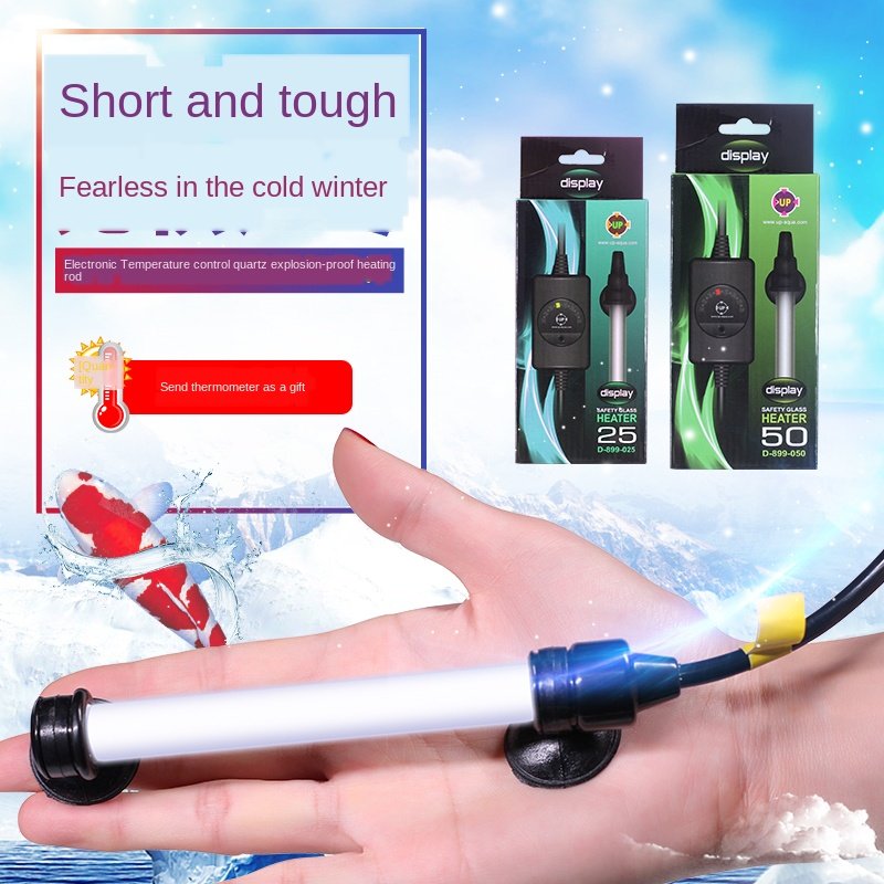 Aquarium glass constant temperature diving heater