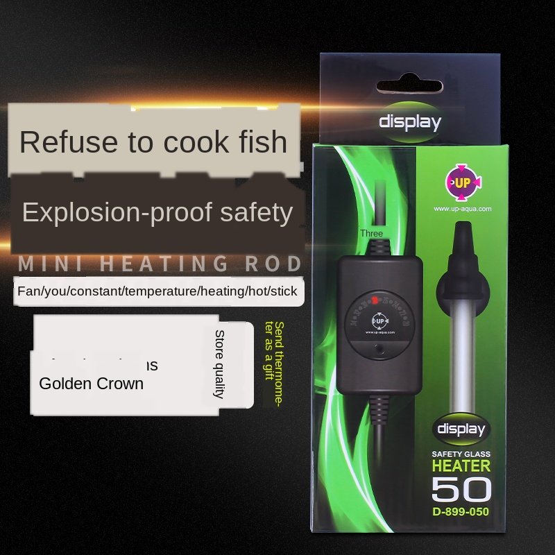 Aquarium glass constant temperature diving heater