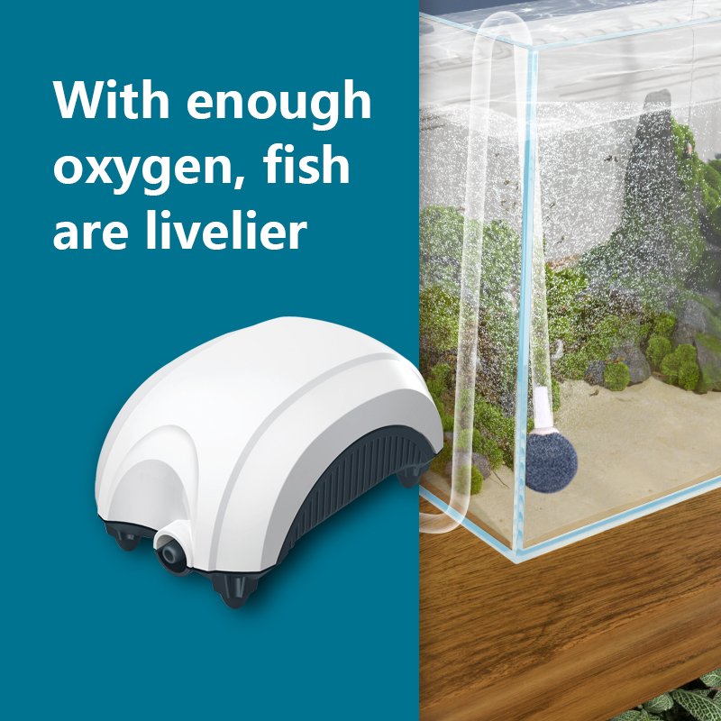 Aquarium oxygen pump quiet Mini Electric Fish Tank Home Air Pump