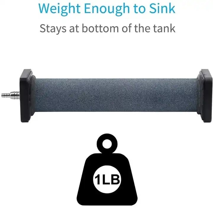 Cylinder Shaped Aquarium Air Stone Aerator Air Pump Fish Tank Bubble Airstone For Hydroponic System