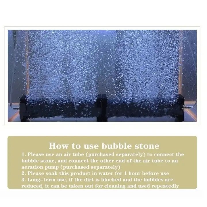 Cylinder Shaped Aquarium Air Stone Aerator Air Pump Fish Tank Bubble Airstone For Hydroponic System