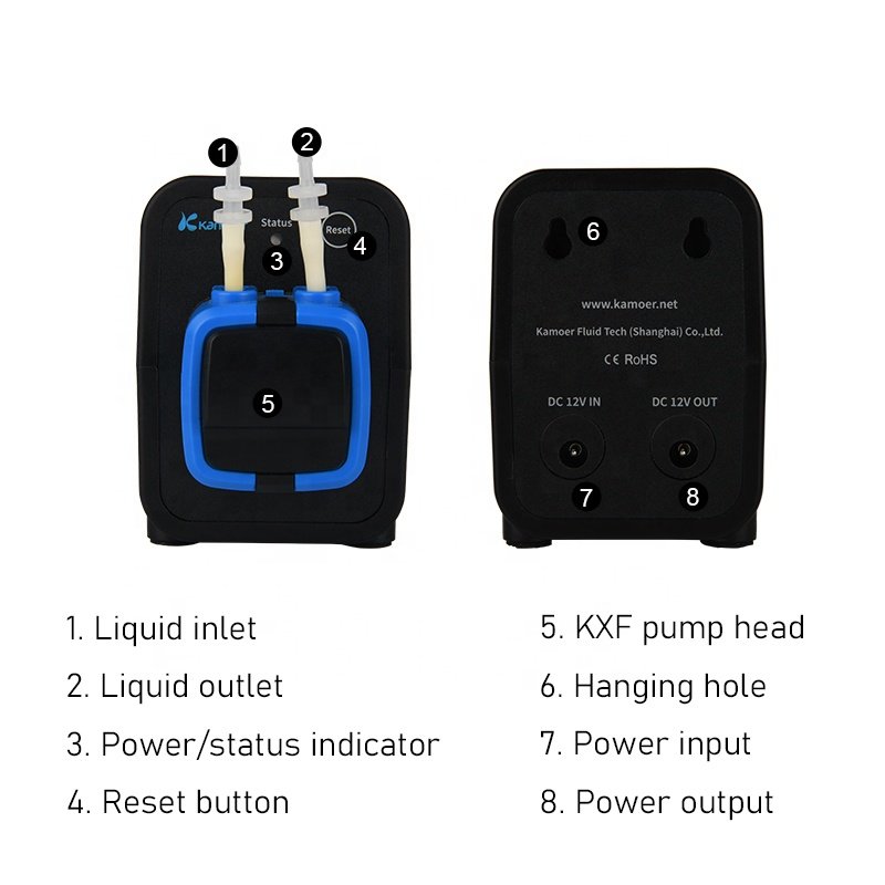 Kamoer X1 PRO 2 Bluetooth WiFi APP Dosing Pump Fish Tank Aquarium Pump Nutrient Droplet Pump