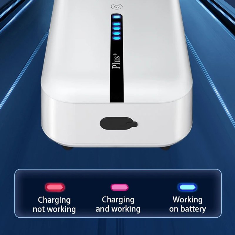 YEE Rechargeable Mute Aquarium Oxygen Pump with Power Display 4800mA Lithium Battery Portable Fish Tank Air Pump Accessories