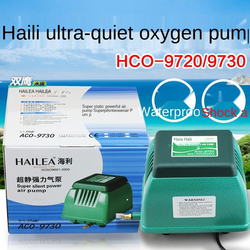 Aquarium super mute air pump oxygen generator
