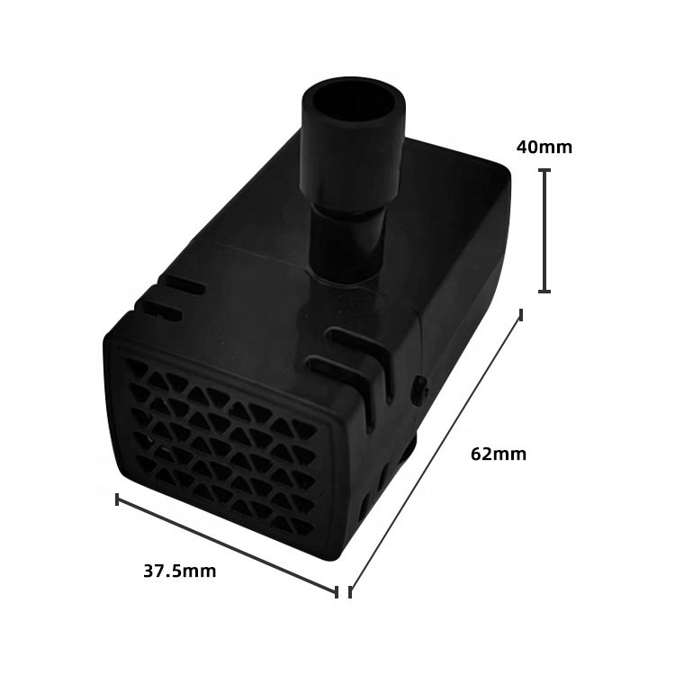 Ultra-quiet mini brushless dc water pump submersible aquarium dc water pump 12v circulating water dc pump