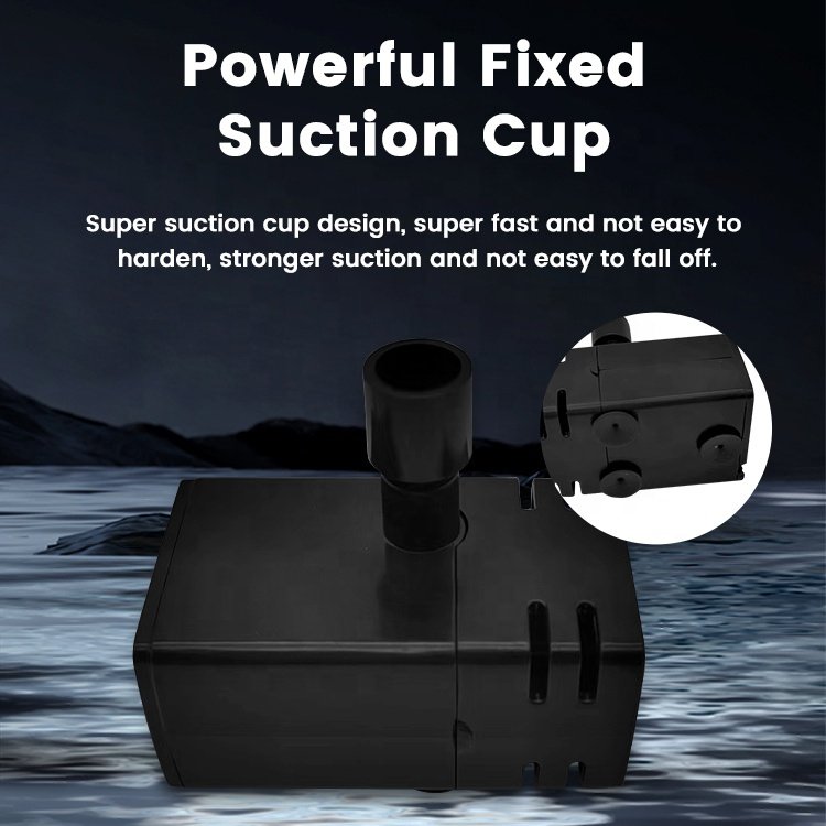Ultra-quiet mini brushless dc water pump submersible aquarium dc water pump 12v circulating water dc pump