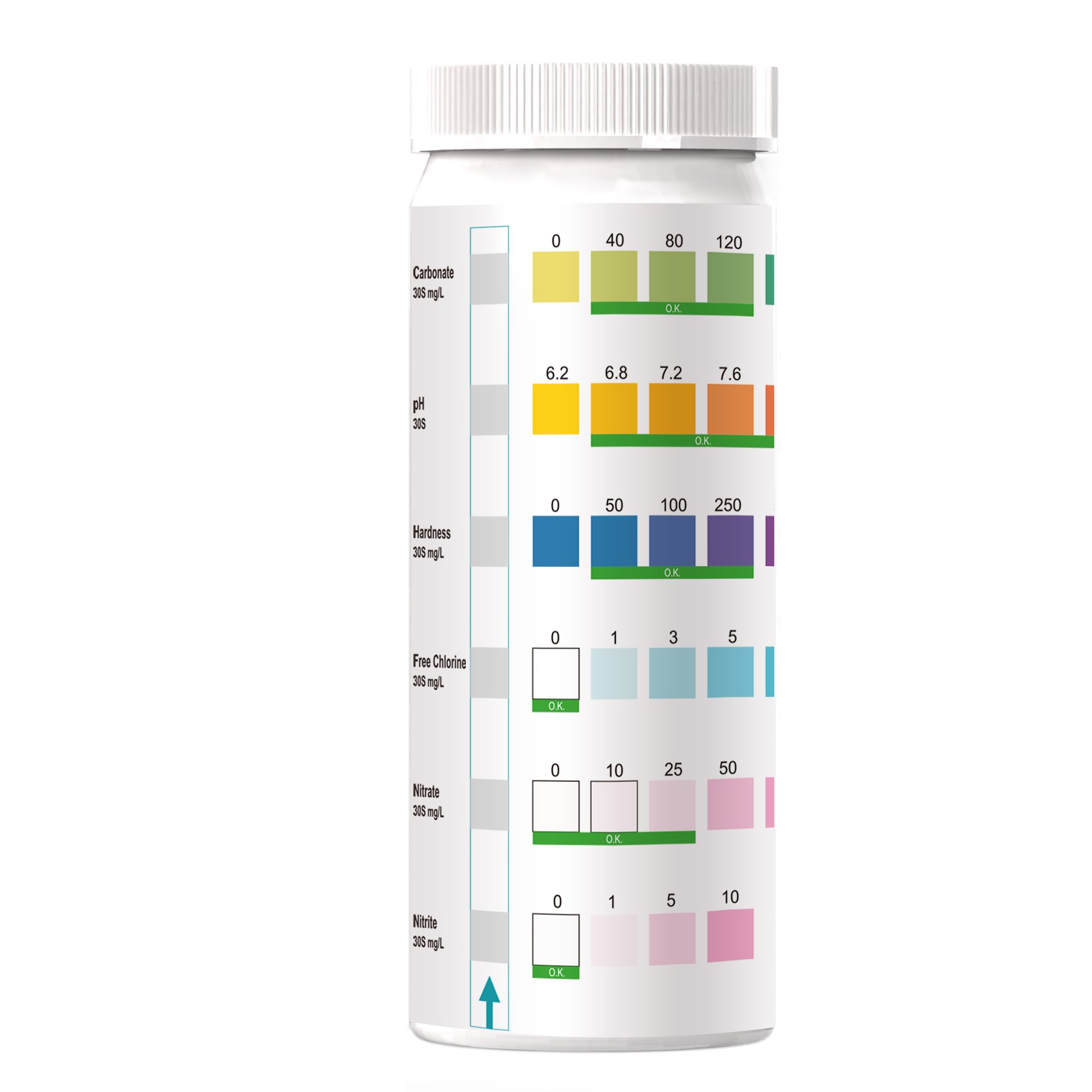 OEM Aquarium Test Kit Manufactory Supplier Water Test Strips For Fish Pond Ammonia