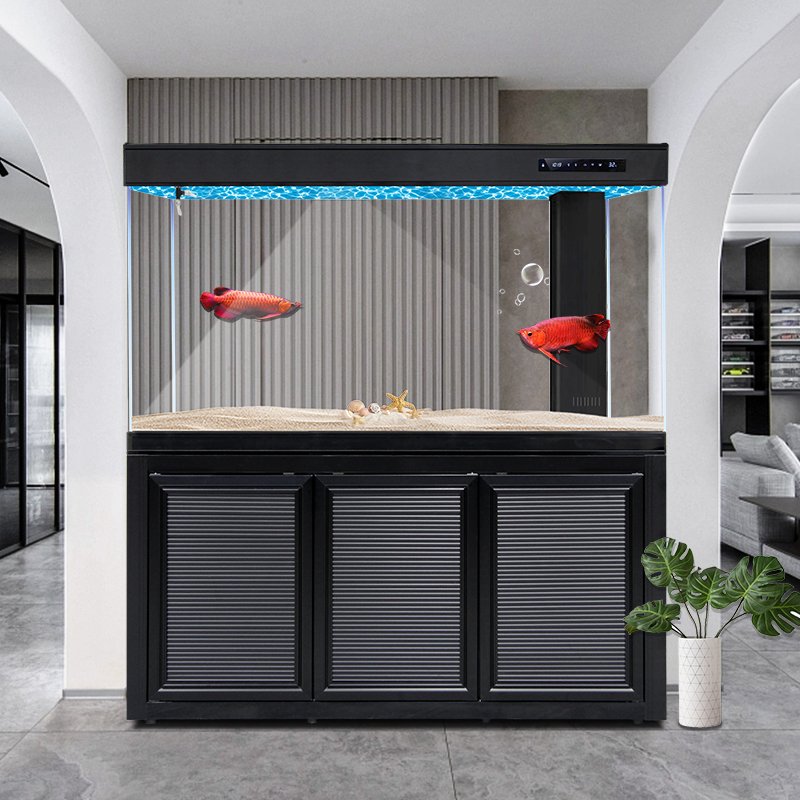 Dragonfish tank Large Glass Ecological Fish Aquarium Tank Accessories Fish Tank Cabinet Glass AquariumPopular