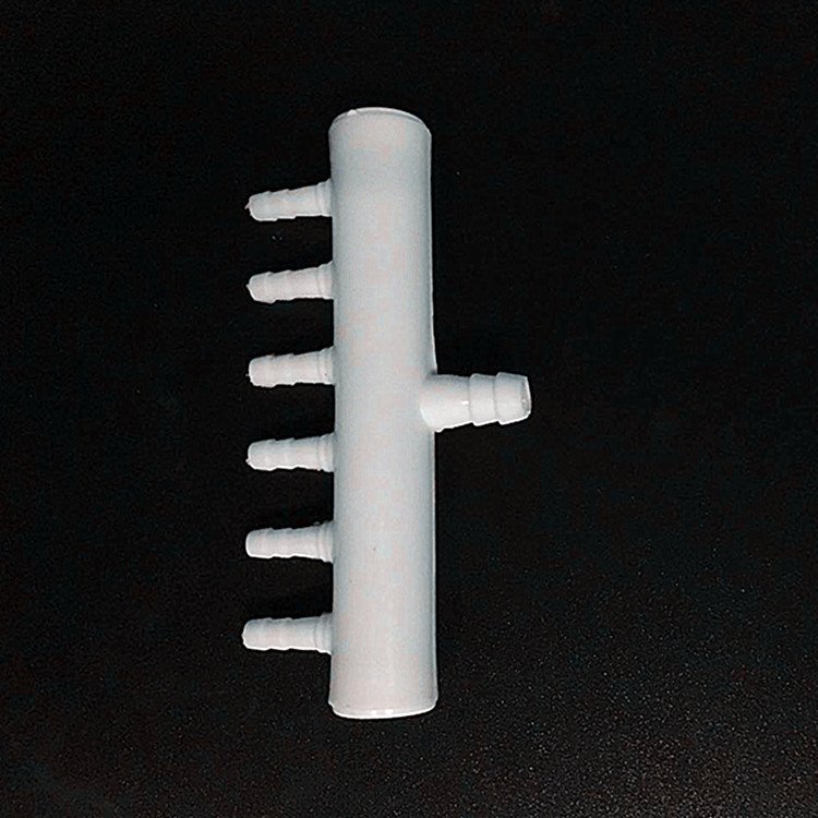 6 Way Aquarium Fish Tank Air Exhaust Distributor Accessories Hose Splitters Connectors