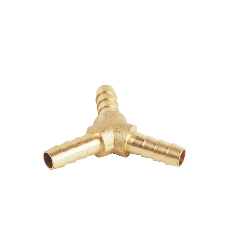 T Y L Shape 2 3 4 Way Connector Brass Barb Pipe Fitting Straight Elbow Pipe Connector