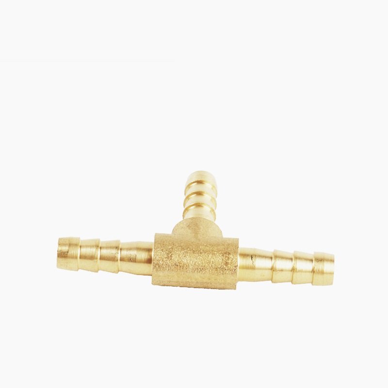 T Y L Shape 2 3 4 Way Connector Brass Barb Pipe Fitting Straight Elbow Pipe Connector