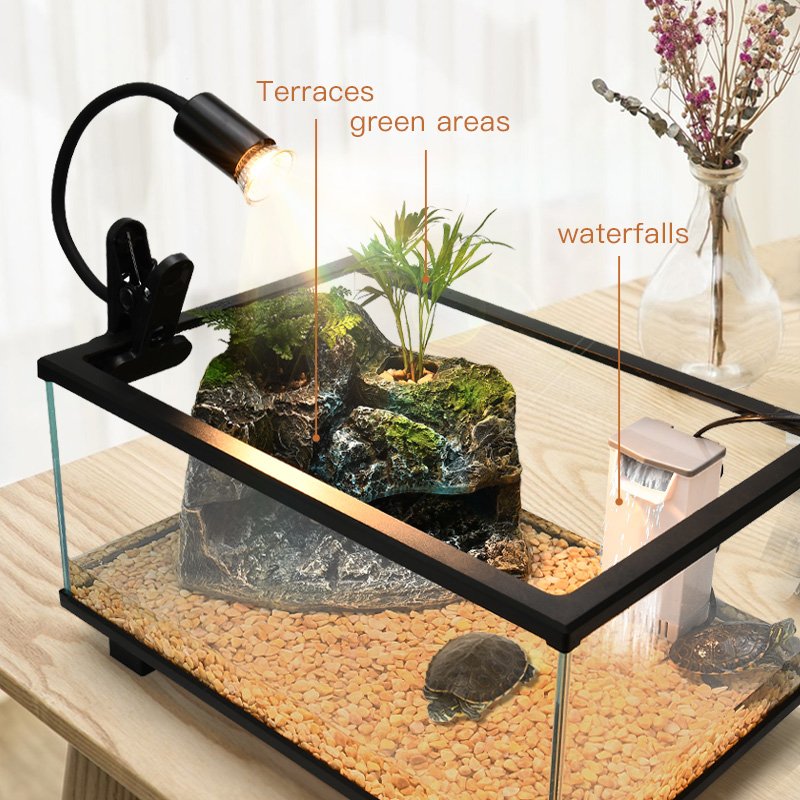 Yee high quality Amphibious Ecological Aquarium Large and turtle tank plastic tub