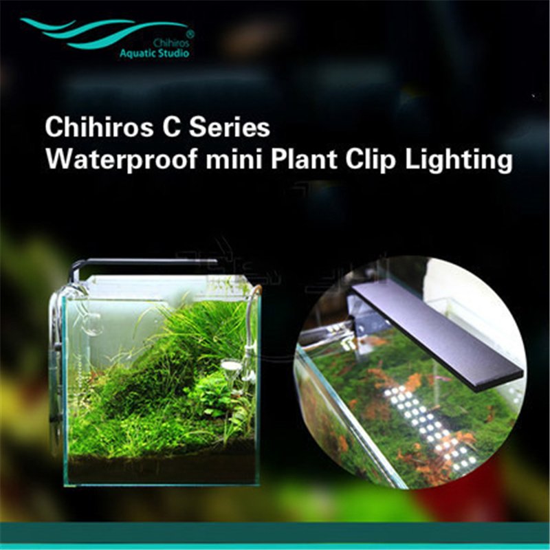 Chihiros C Series LED Aquarium Lamp Full Spectrum Light Desktop Mini Tank Water Grass Waterproof Fish Tanks Accessories