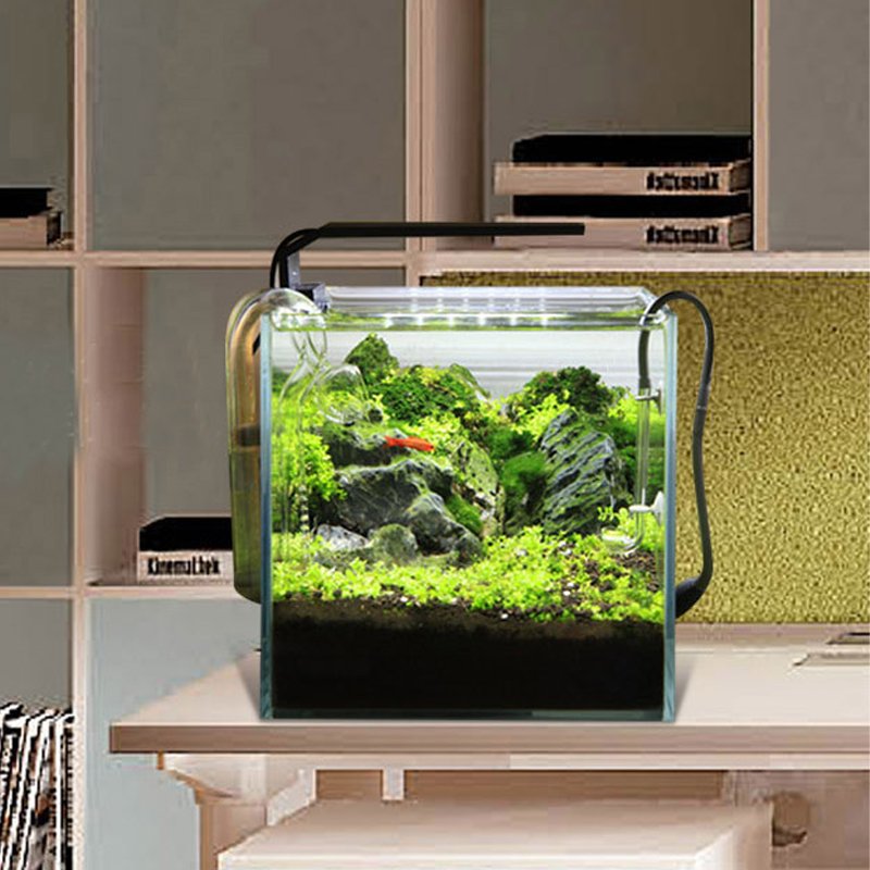 Chihiros C Series LED Aquarium Lamp Full Spectrum Light Desktop Mini Tank Water Grass Waterproof Fish Tanks Accessories