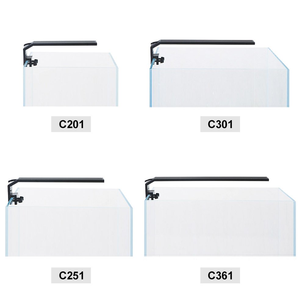Chihiros C Series LED Aquarium Lamp Full Spectrum Light Desktop Mini Tank Water Grass Waterproof Fish Tanks Accessories