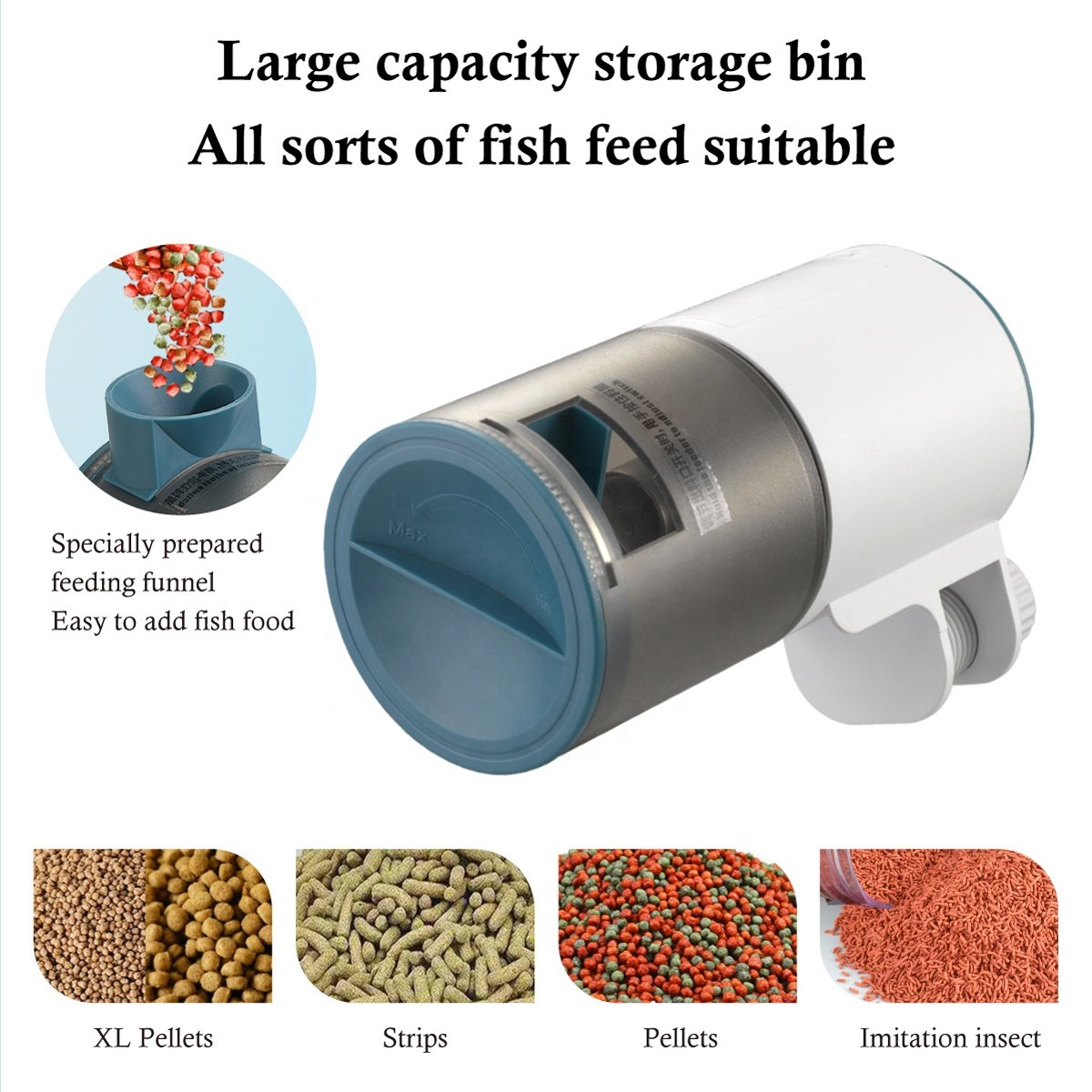 Yuanyou Hot Sale Factory Price Smart fish tank auto automatic fish farm feeder machine for aquarium