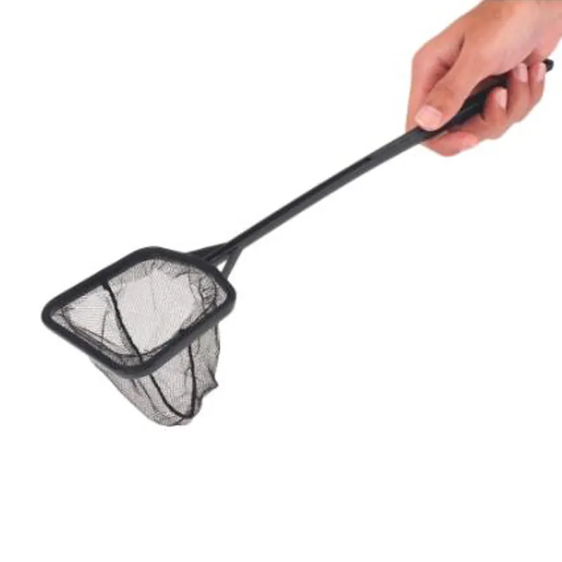 Wholesale Aquarium Fish Tank Nylon Net Fish Catch Long Handle Net Bag Fishing Net Home Decoration Decorations & Ornaments