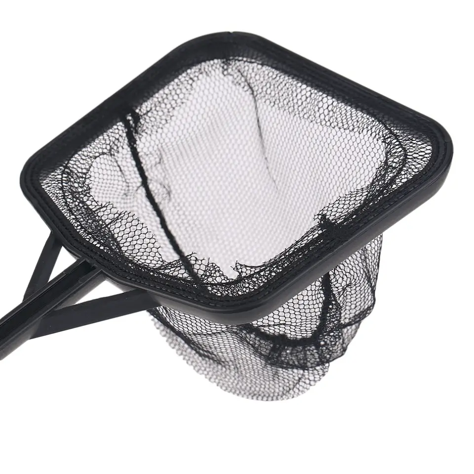 Wholesale Aquarium Fish Tank Nylon Net Fish Catch Long Handle Net Bag Fishing Net Home Decoration Decorations & Ornaments