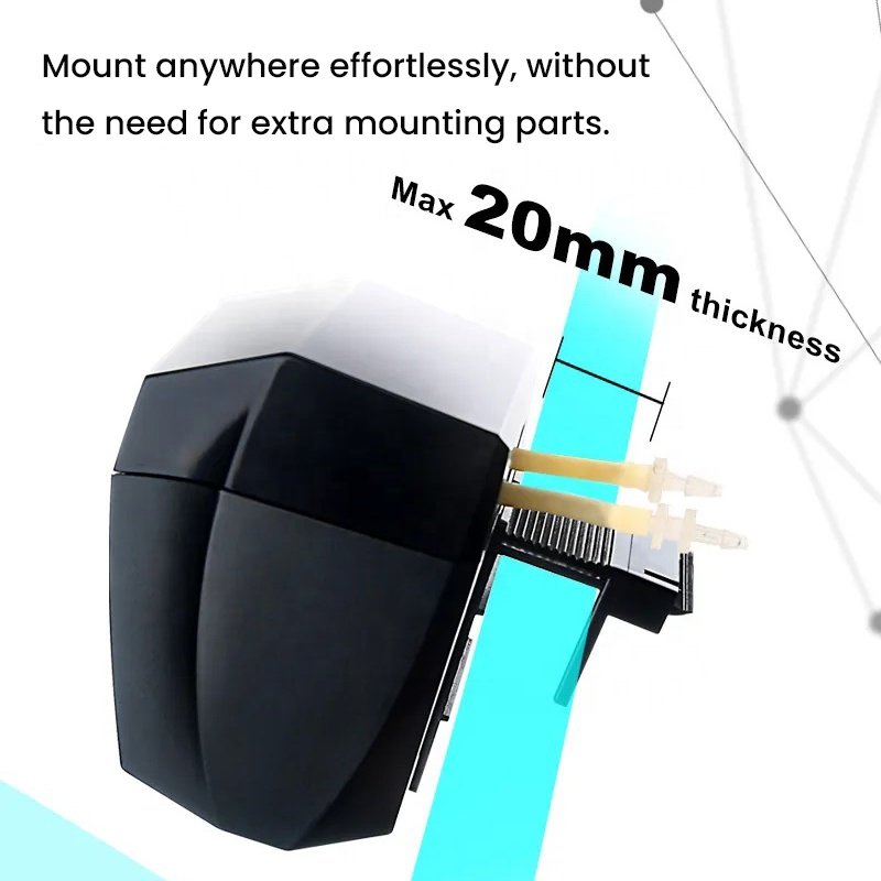 ZETLIGHT HDP WiFi Bluetooth Calibration High Accuracy Hanging-on Saltwater Aquarium Dosing Pump for Marine Coral Reef Fish Tank