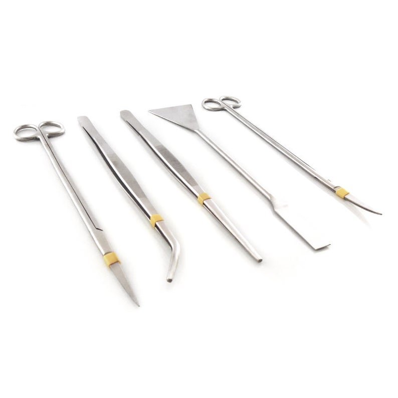 Gardening Aquascaping Stainless Kit , Aquarium Aquascaping Tool Kit