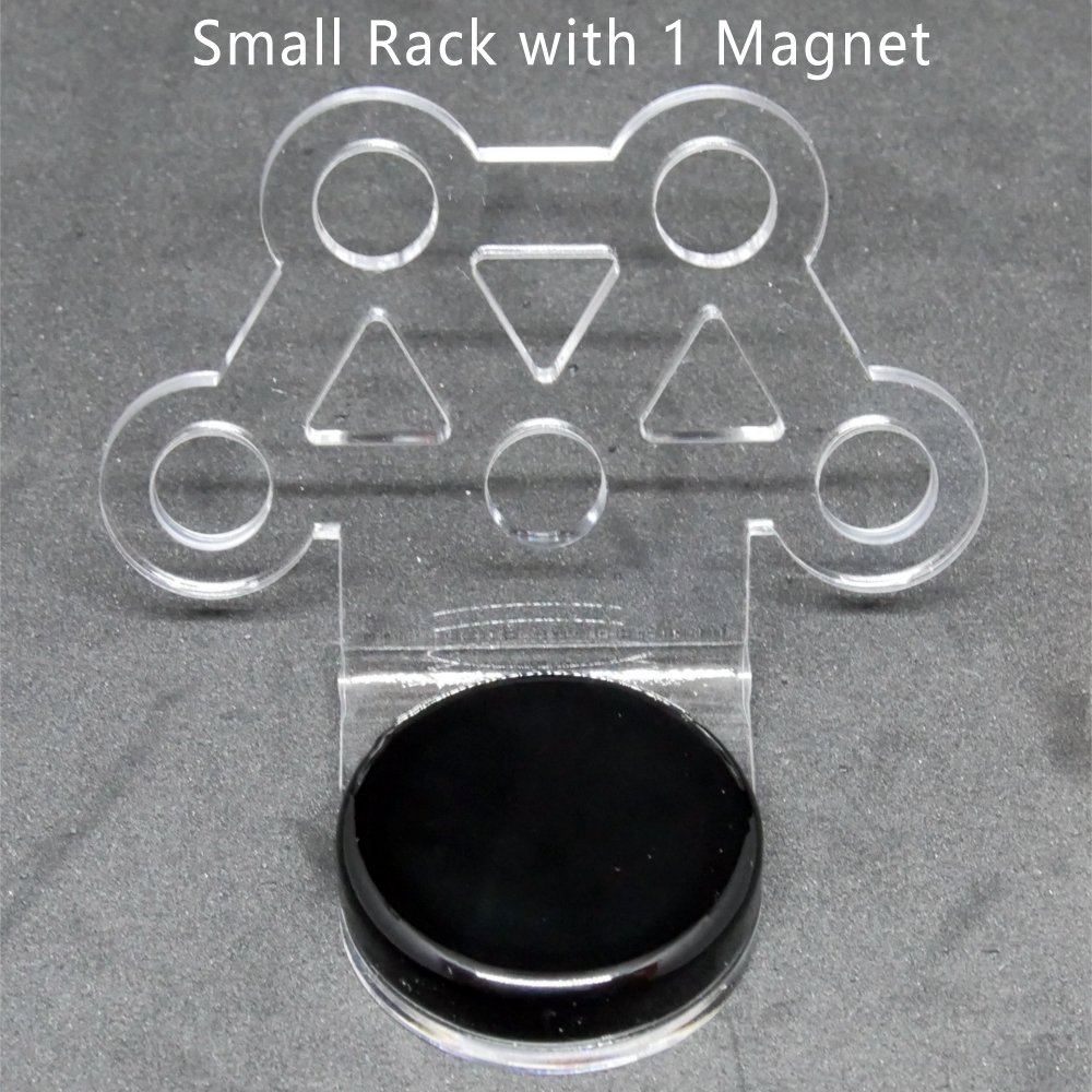custom made clear acrylic coral frag rack aquarium accessories with magnets