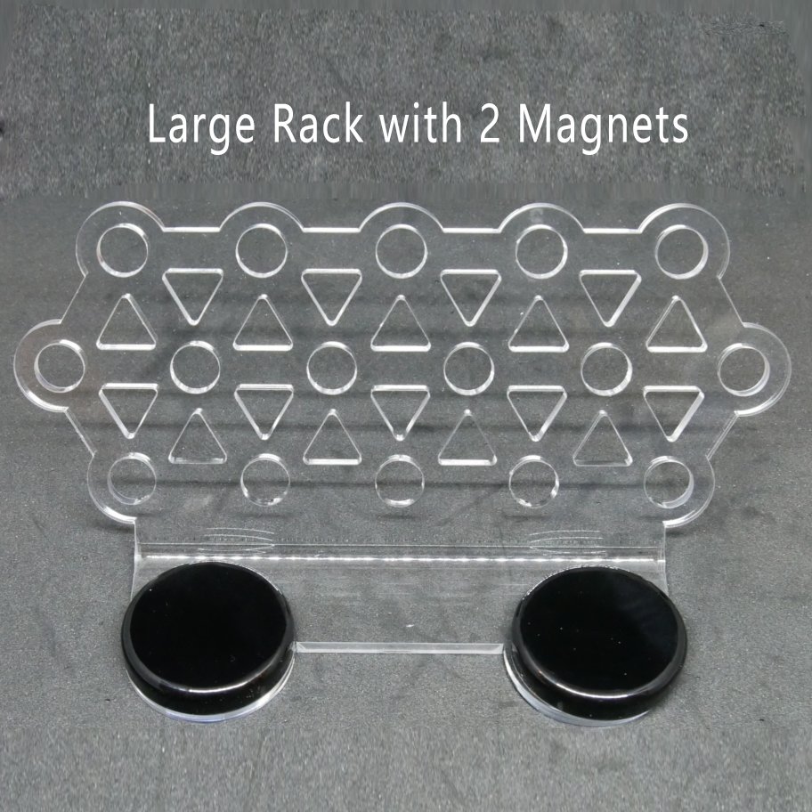 custom made clear acrylic coral frag rack aquarium accessories with magnets