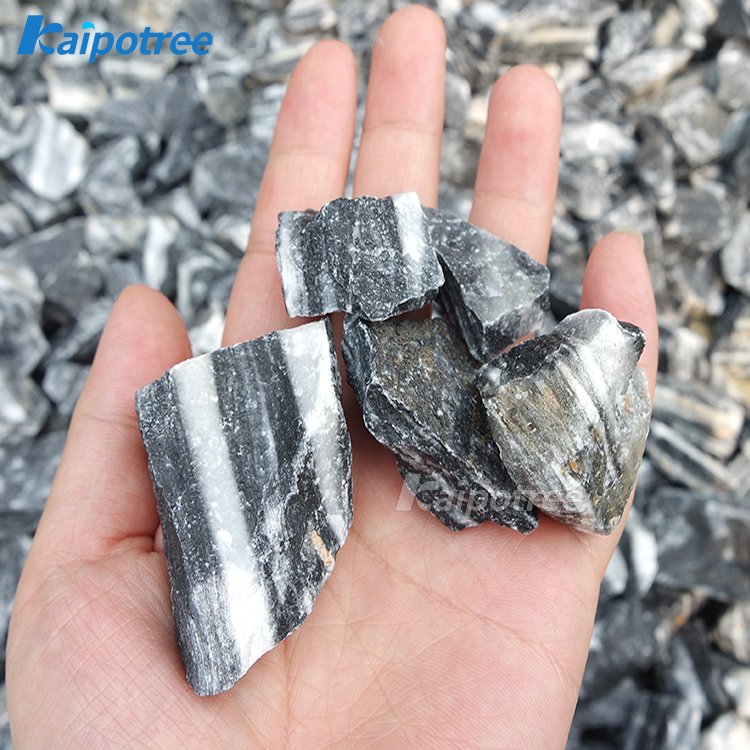 Black & White Aurum Rock Stone Acid Wash Seiryu Rock Stone For Fish Tank Decoration