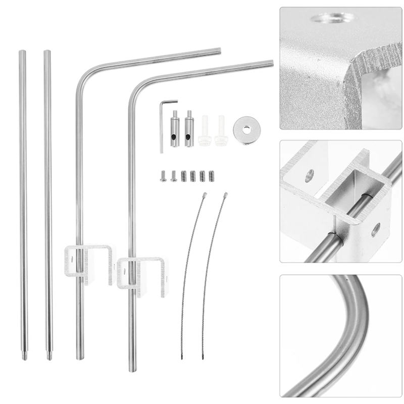 Adjustable Tank Light Mount Bracket for Aquarium Lamp Universal Fish Tank Light Holder Stand Hanging Kit Aquarium Accessoires