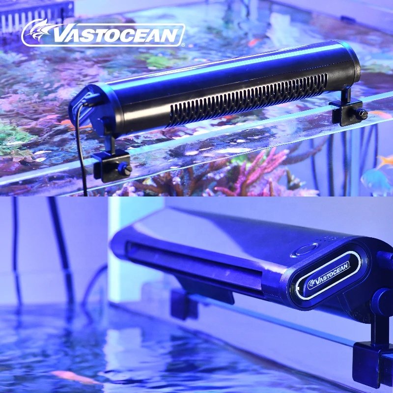 VASTOCEAN Bladeless USB Fan Fish Aquarium Desalination Cooling Fan Artifact Type-C Interface Cooler Cooling
