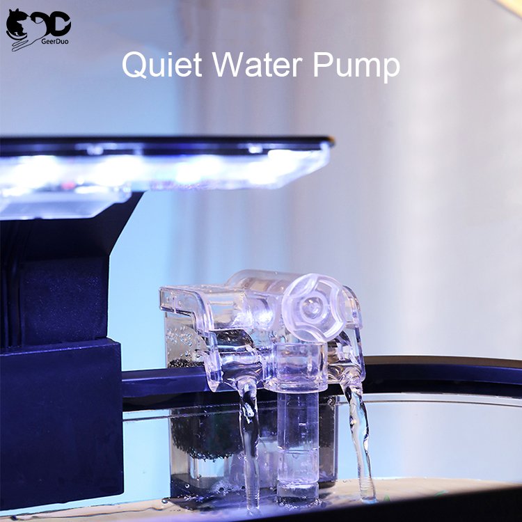 Geerduo Wholesale Bedroom Desktop Small Acrylic Aquarium Fish Tanks Mini Aquarium Betta Goldfish For Home Decoration