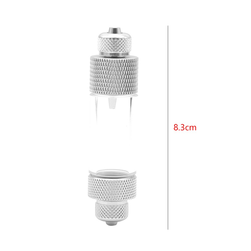 Single Double Head Aquarium CO2 Bubble Counter Check Valve DIY Fish Tank CO2 Regulator Diffuser CO2 System Kit Non-return Tool