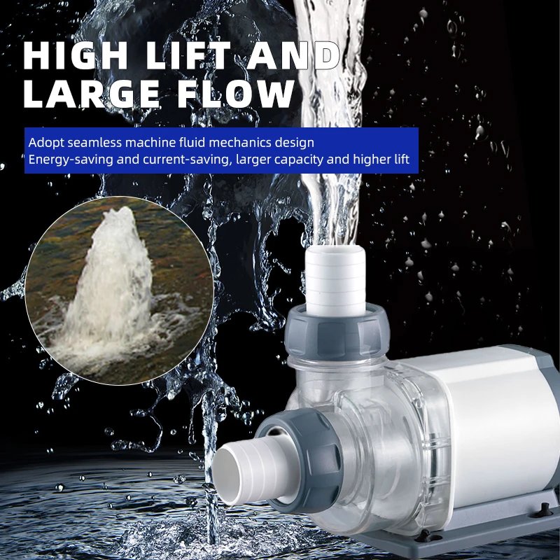 Jebao ADP Aquarium Water Pump Filter 24V 20W 28W 40W 48W 65W 80W 95W Aquariums For Fish Tanks Accessoires