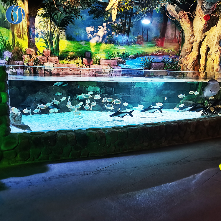 Super Professional Heat Resistant New Style Small Aquariums, Acrylic Fish Aquarium%