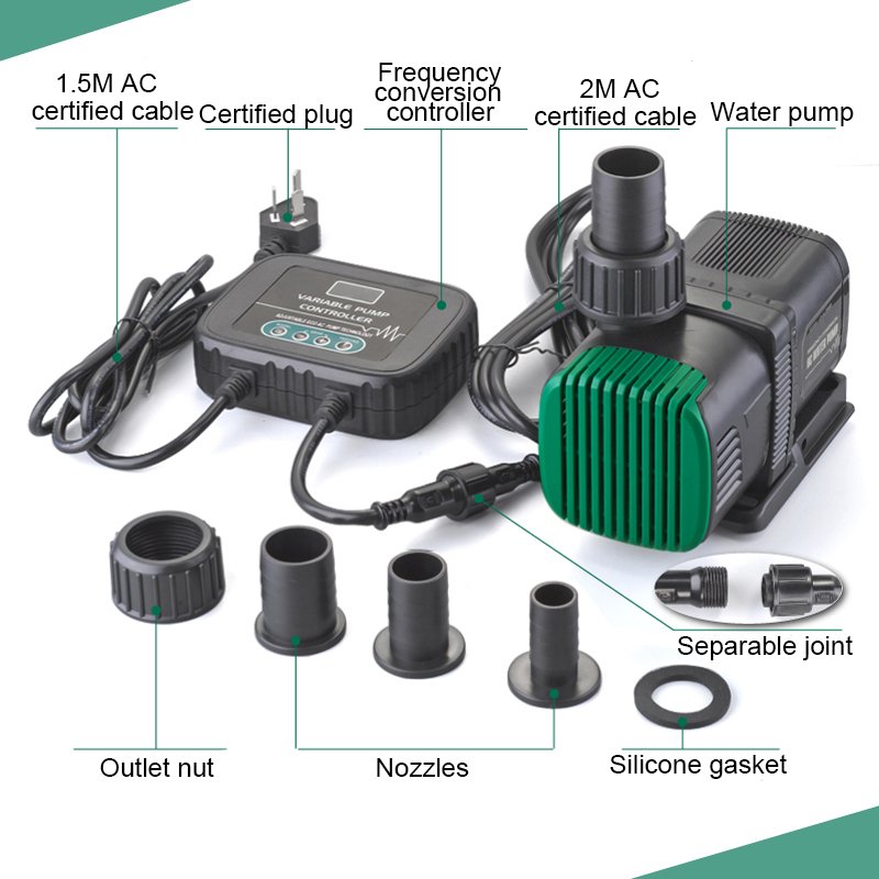 Ultra Quiet ALC Submersible Water Pump For Fish Tank, Aquarium